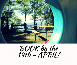 Discount for booking within th 14th of April at Camping Gbaicce Monte