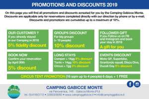 promo camping marches 2019